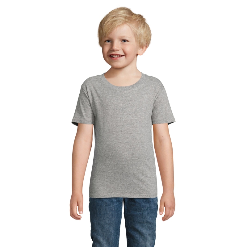 TEE-SHIRT ENFANT JERSEY COL ROND AJUSTÉ