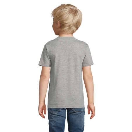 TEE-SHIRT ENFANT JERSEY COL ROND AJUSTÉ