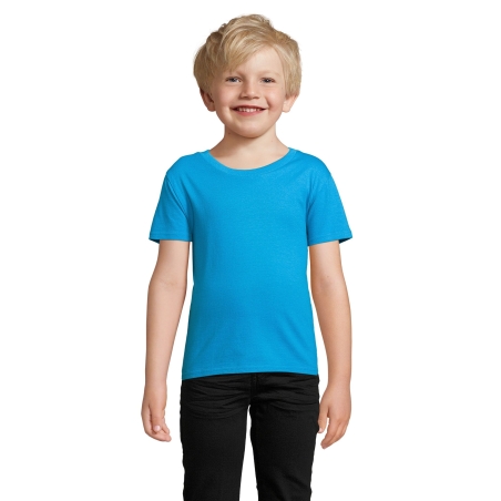 TEE-SHIRT ENFANT JERSEY COL ROND AJUSTÉ