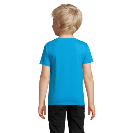 TEE-SHIRT ENFANT JERSEY COL ROND AJUSTÉ