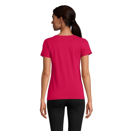 TEE-SHIRT FEMME JERSEY COL ROND AJUSTÉ