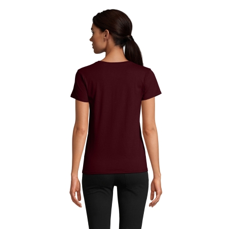 TEE-SHIRT FEMME JERSEY COL ROND AJUSTÉ