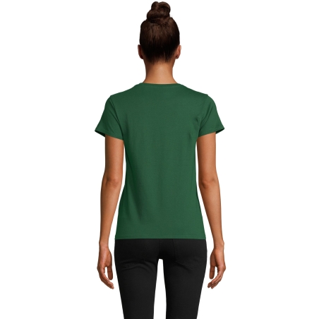 TEE-SHIRT FEMME JERSEY COL ROND AJUSTÉ