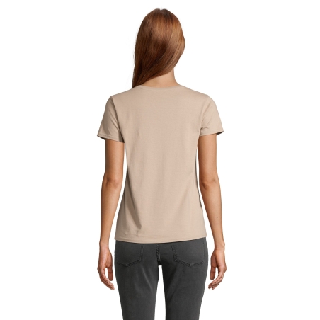 TEE-SHIRT FEMME JERSEY COL ROND AJUSTÉ