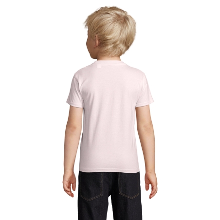 TEE-SHIRT ENFANT JERSEY COL ROND AJUSTÉ