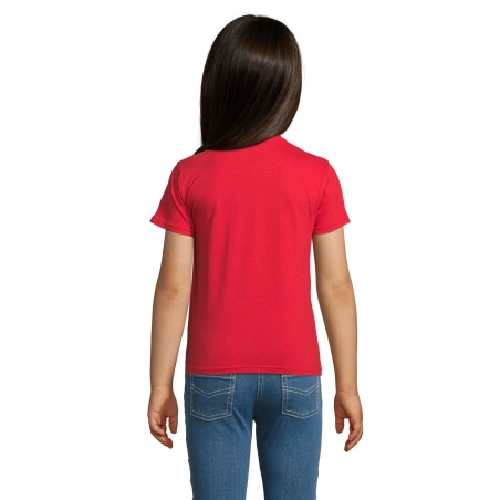 TEE-SHIRT ENFANT JERSEY COL ROND AJUSTÉ