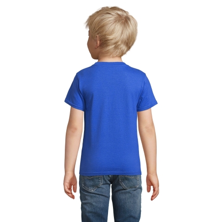 TEE-SHIRT ENFANT JERSEY COL ROND AJUSTÉ