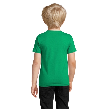 TEE-SHIRT ENFANT JERSEY COL ROND AJUSTÉ