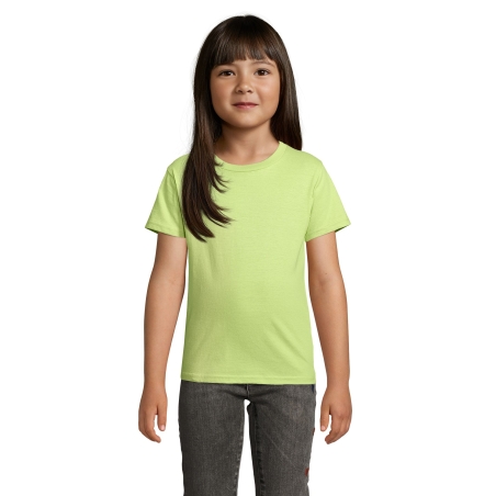 TEE-SHIRT ENFANT JERSEY COL ROND AJUSTÉ