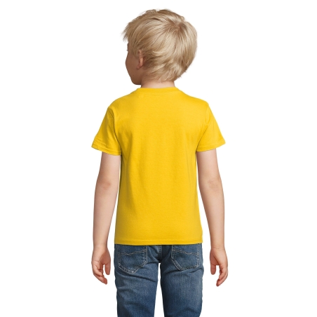 TEE-SHIRT ENFANT JERSEY COL ROND AJUSTÉ