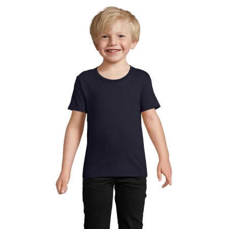 TEE-SHIRT ENFANT JERSEY COL ROND AJUSTÉ