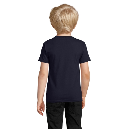 TEE-SHIRT ENFANT JERSEY COL ROND AJUSTÉ