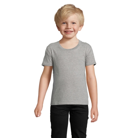 TEE-SHIRT ENFANT JERSEY COL ROND AJUSTÉ