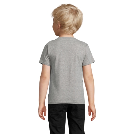 TEE-SHIRT ENFANT JERSEY COL ROND AJUSTÉ