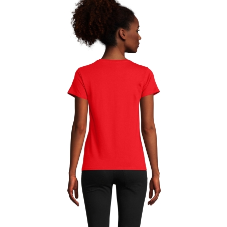 TEE-SHIRT FEMME JERSEY COL ROND AJUSTÉ