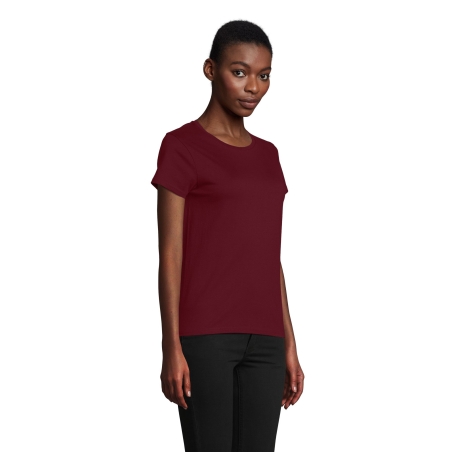 TEE-SHIRT FEMME JERSEY COL ROND AJUSTÉ