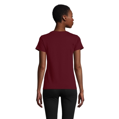 TEE-SHIRT FEMME JERSEY COL ROND AJUSTÉ