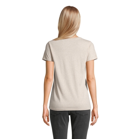 TEE-SHIRT FEMME JERSEY COL ROND AJUSTÉ