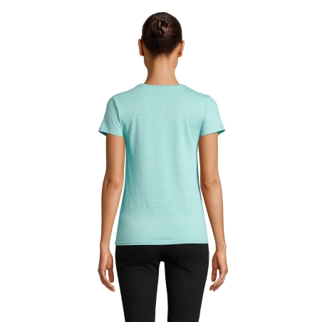 TEE-SHIRT FEMME JERSEY COL ROND AJUSTÉ