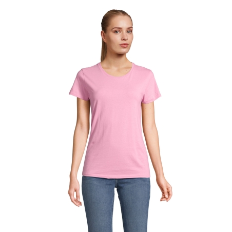 TEE-SHIRT FEMME JERSEY COL ROND AJUSTÉ