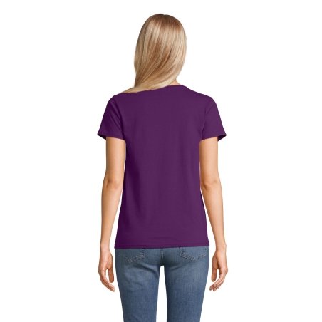 TEE-SHIRT FEMME JERSEY COL ROND AJUSTÉ