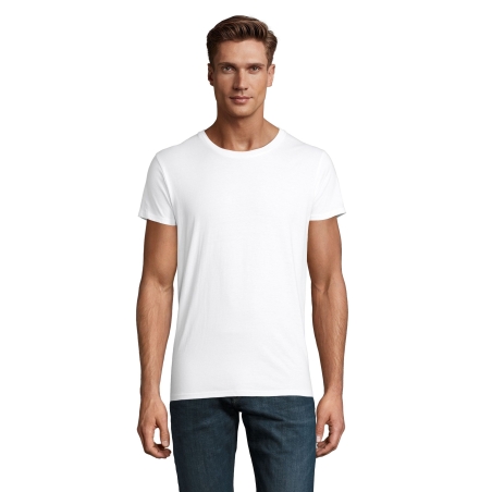 TEE-SHIRT HOMME JERSEY COL ROND AJUSTÉ