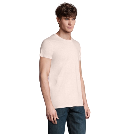 TEE-SHIRT HOMME JERSEY COL ROND AJUSTÉ