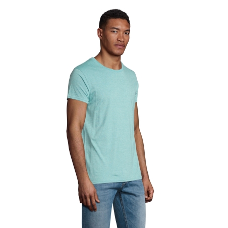 TEE-SHIRT HOMME JERSEY COL ROND AJUSTÉ