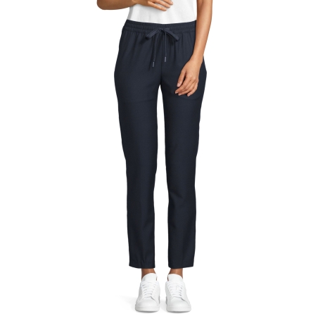 PANTALON DE COSTUME TAILLE ÉLASTIQUÉE FEMME