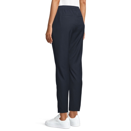 PANTALON DE COSTUME TAILLE ÉLASTIQUÉE FEMME