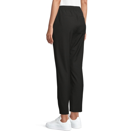 PANTALON DE COSTUME TAILLE ÉLASTIQUÉE FEMME