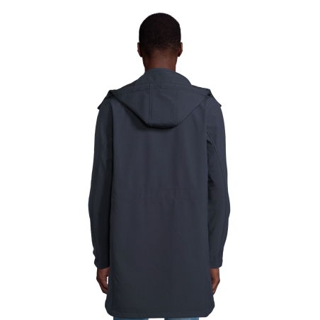 MANTEAU LONG SOFTSHELL HOMME