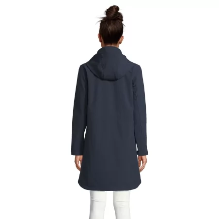 MANTEAU LONG SOFTSHELL FEMME