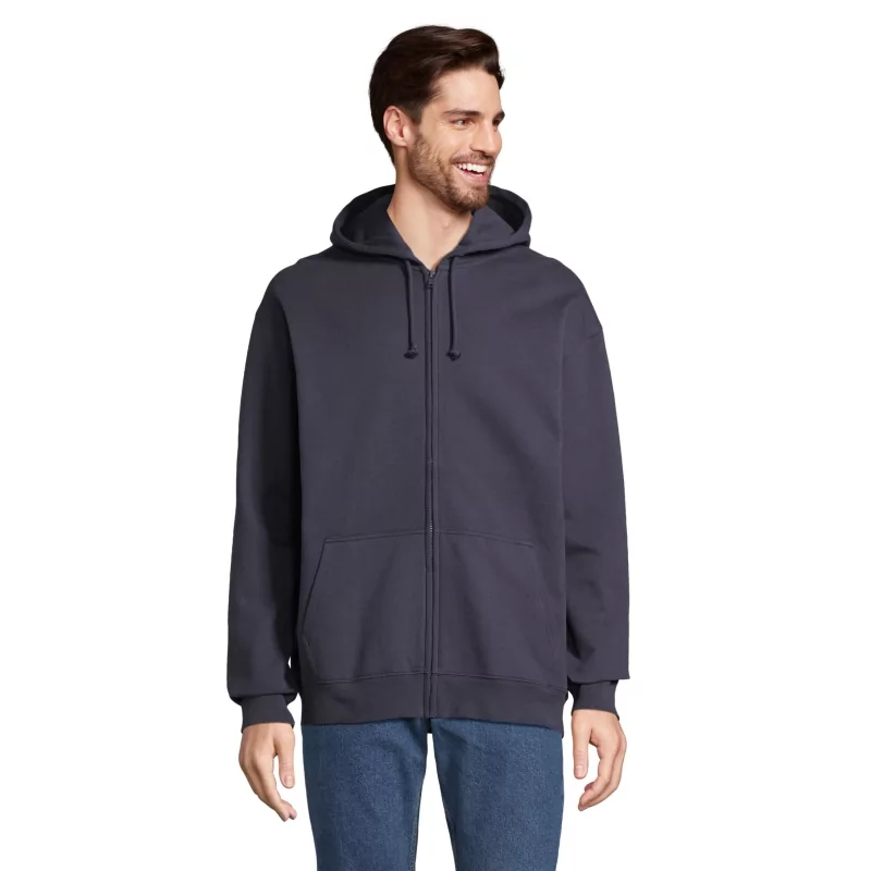 VESTE ZIPPÉE UNISEXE À CAPUCHE
