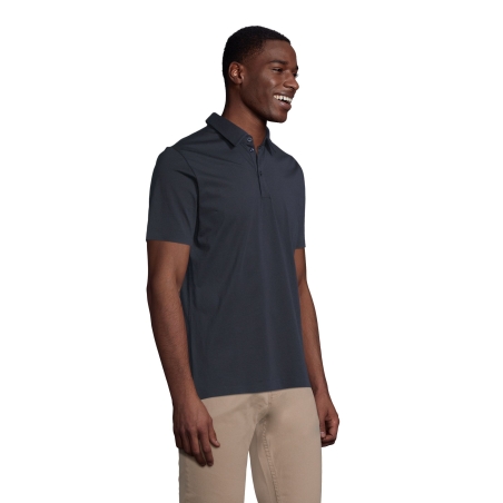 POLO JERSEY MERCERISÉ HOMME