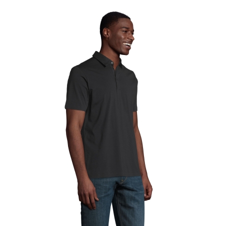 POLO JERSEY MERCERISÉ HOMME