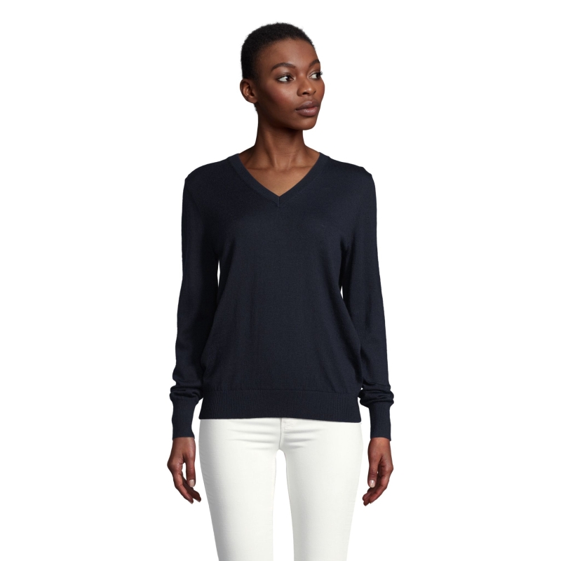 PULL COL V FEMME