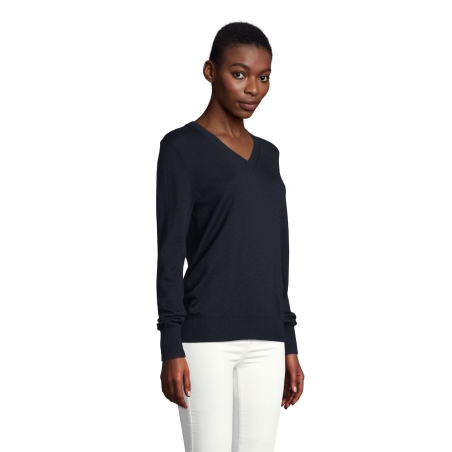 PULL COL V FEMME