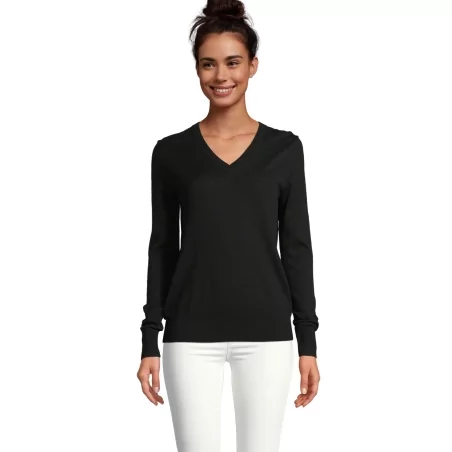 PULL COL V FEMME