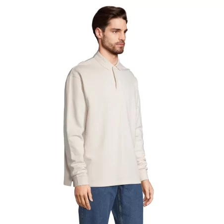 SWEAT-SHIRT UNISEXE COL POLO