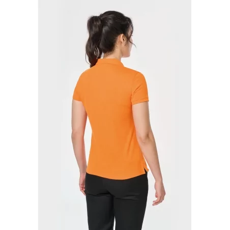 Polo manches courtes femme