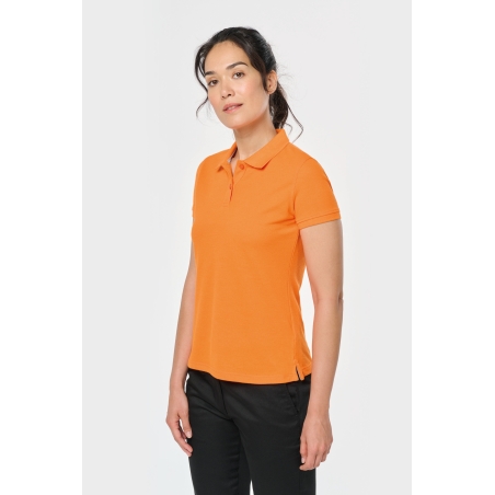 Polo manches courtes femme