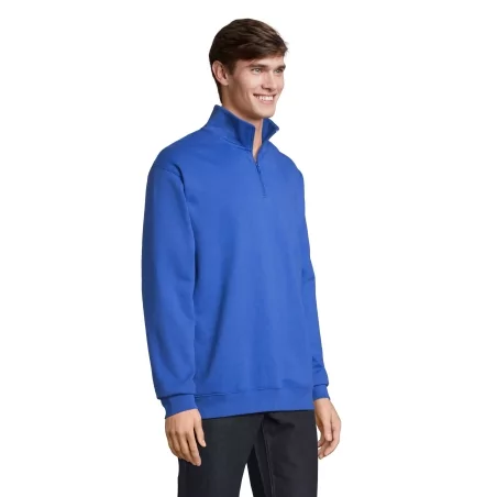 SWEAT-SHIRT UNISEXE COL CAMIONNEUR