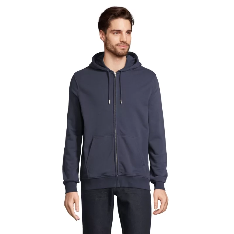 VESTE ZIPPÉE UNISEXE À CAPUCHE