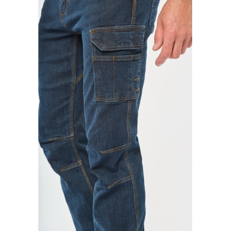 Pantalon Denim multipoches homme