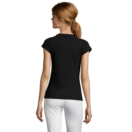 TEE-SHIRT FEMME COL “V”