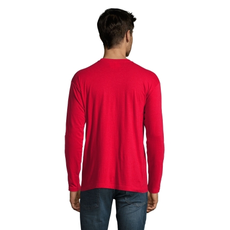 TEE-SHIRT HOMME COL ROND MANCHES LONGUES