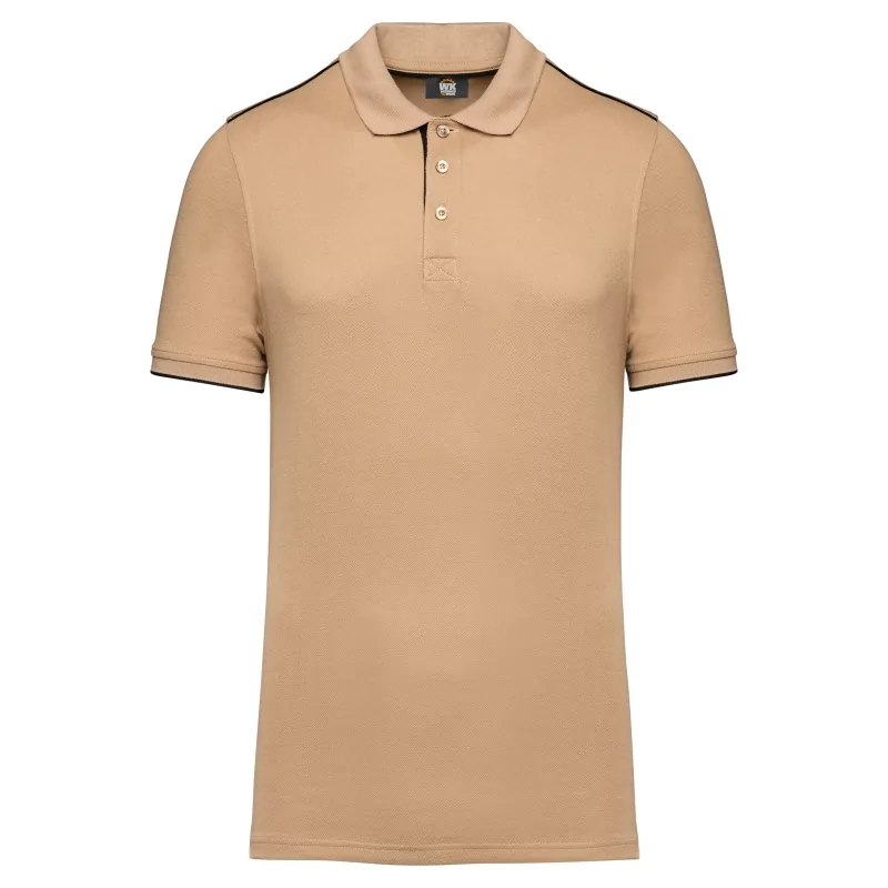 Polo Day To Day contrasté manches courtes homme