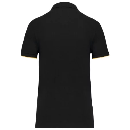 Polo Day To Day contrasté manches courtes femme