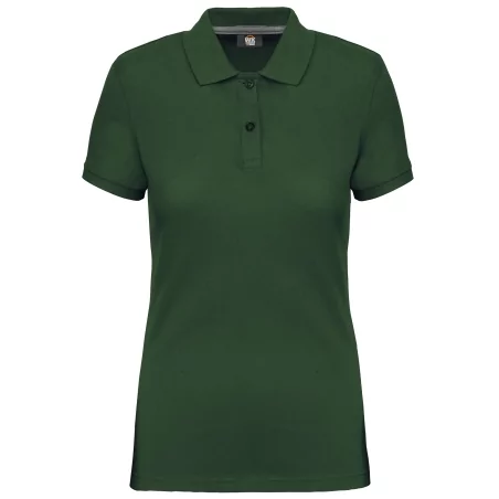 Polo manches courtes femme